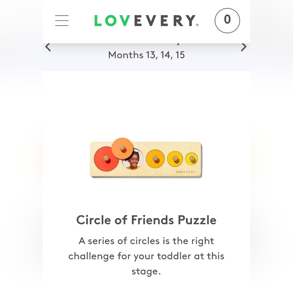Lovevery Circle of Friends Puzzle